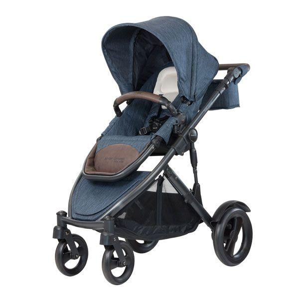 Steelcraft Strider Compact Deluxe Edition Textured Collection Stroller - Moonstone - Aussie Baby