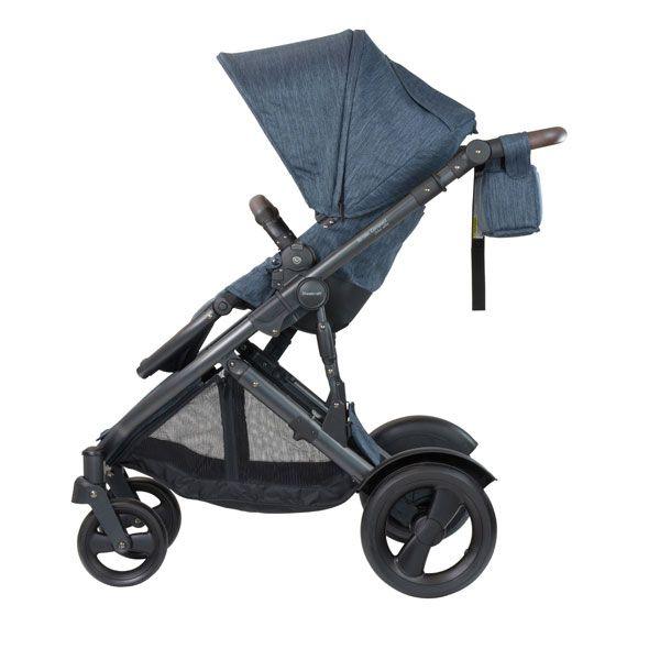 Steelcraft Strider Compact Deluxe Edition Textured Collection Stroller - Moonstone - Aussie Baby