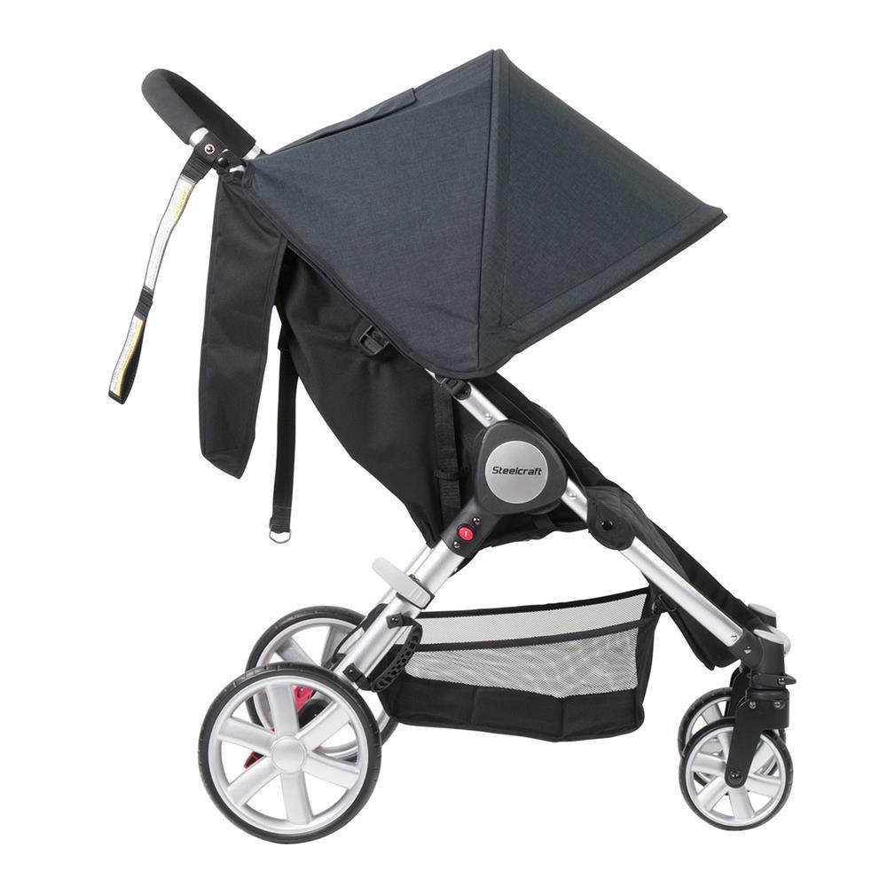 Steelcraft agile 4 pram black linen new arrivals