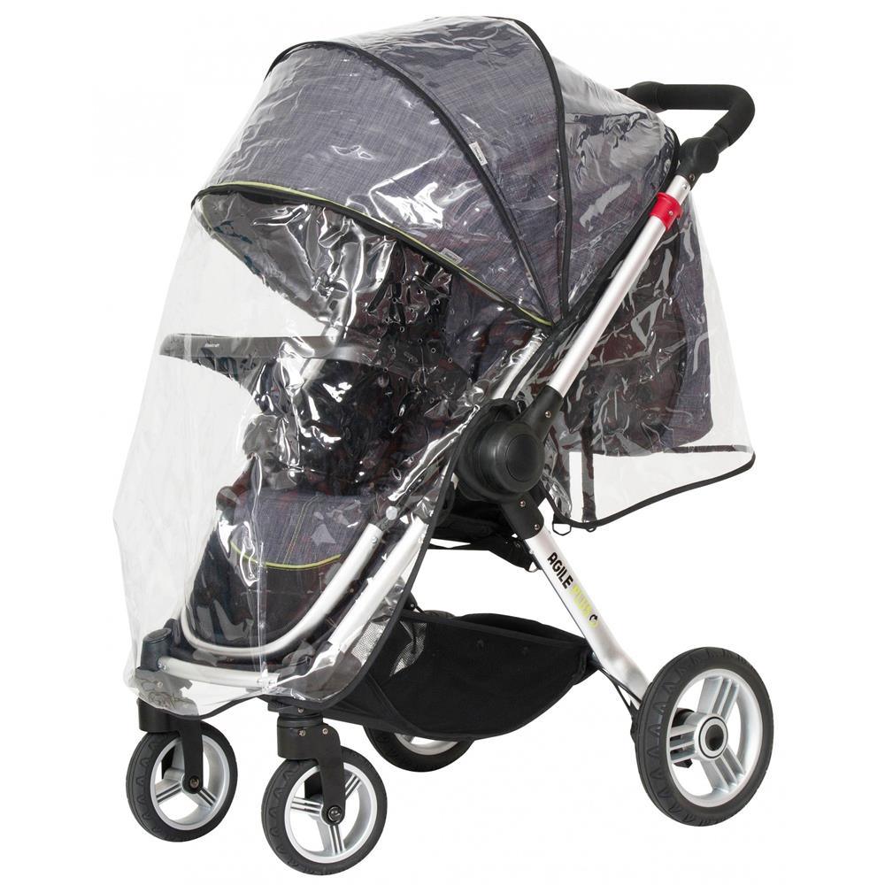 Steelcraft Agile Plus Reverse Handle Stroller Denim Aussie Baby