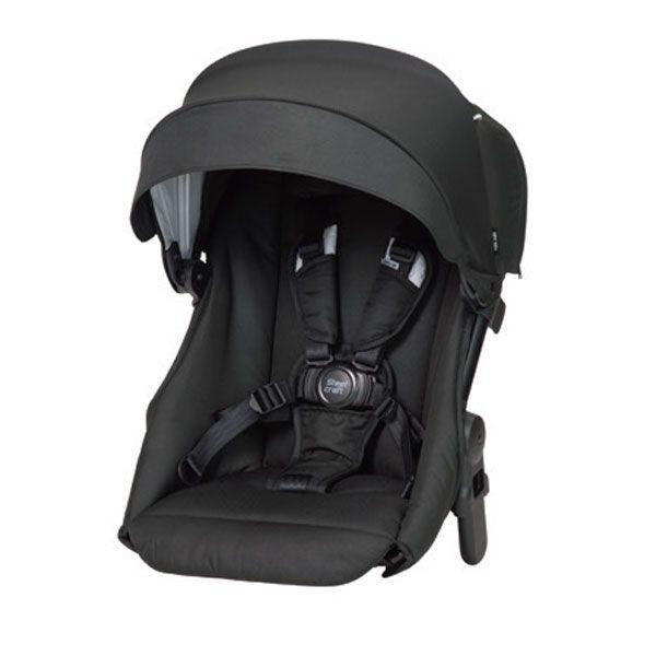 Steelcraft ONE 2 Second Seat - Carbon Black - Aussie Baby