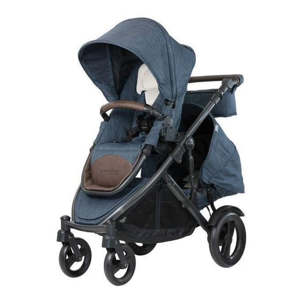 Steelcraft Strider Compact Deluxe & 2nd Second Seat Package - Moonstone - Aussie Baby