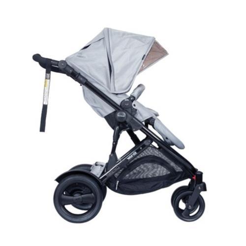 Steelcraft Strider Compact 4 Wheel Stroller - Silver - Aussie Baby
