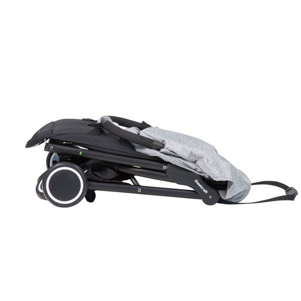 Steelcraft Stroll Lite Stroller Grey Melange - Aussie Baby