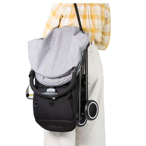 Steelcraft Stroll Lite Stroller Grey Melange - Aussie Baby