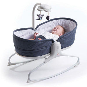 Tiny Love Rocker Napper 3 in 1 - Denim (Without Canopy) - Aussie Baby