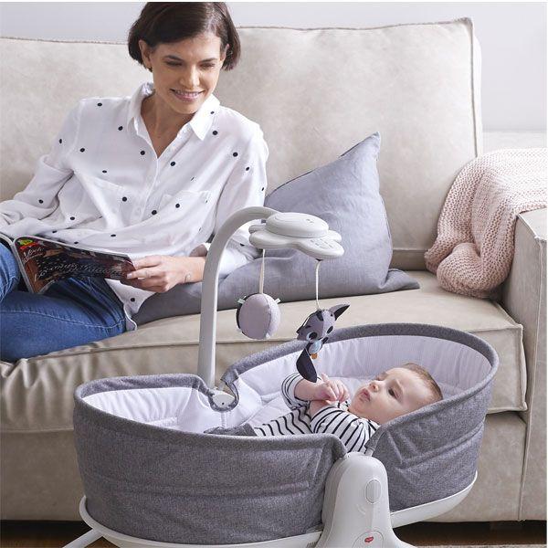 Tiny Love Rocker Napper 3 in 1 - Heather Grey (Without Canopy) - Aussie Baby