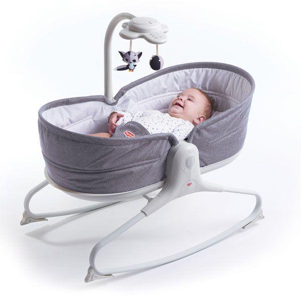 Tiny Love Rocker Napper 3 in 1 - Heather Grey (Without Canopy) - Aussie Baby