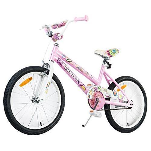 Supermax Floral 20 Inch Kids Push Bike - Pink - Aussie Baby